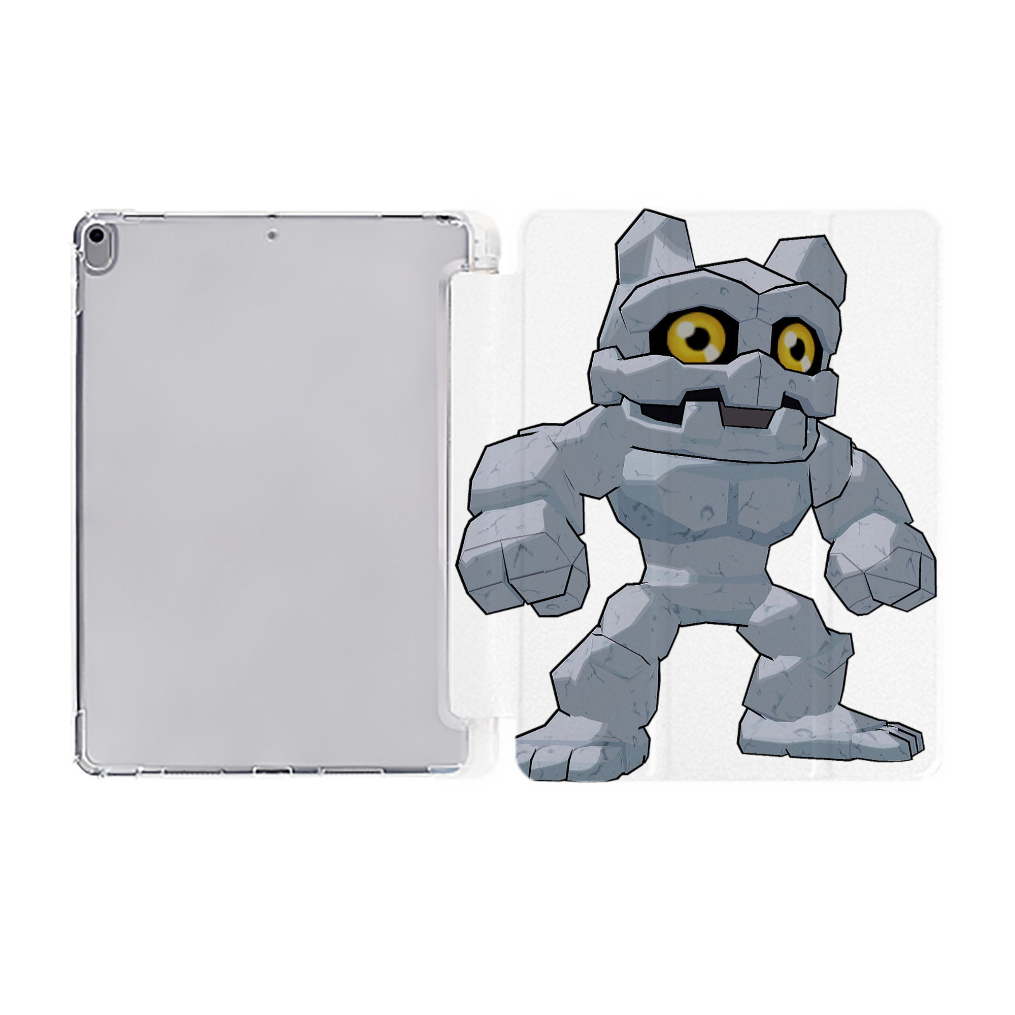 （画像用） Digimon デジタルモンスター/デジモン IPad ケース ペン収納付き 三つ折りスタンド PUレザー×シリコン 対応機種9.5/10.5/10.9インチ